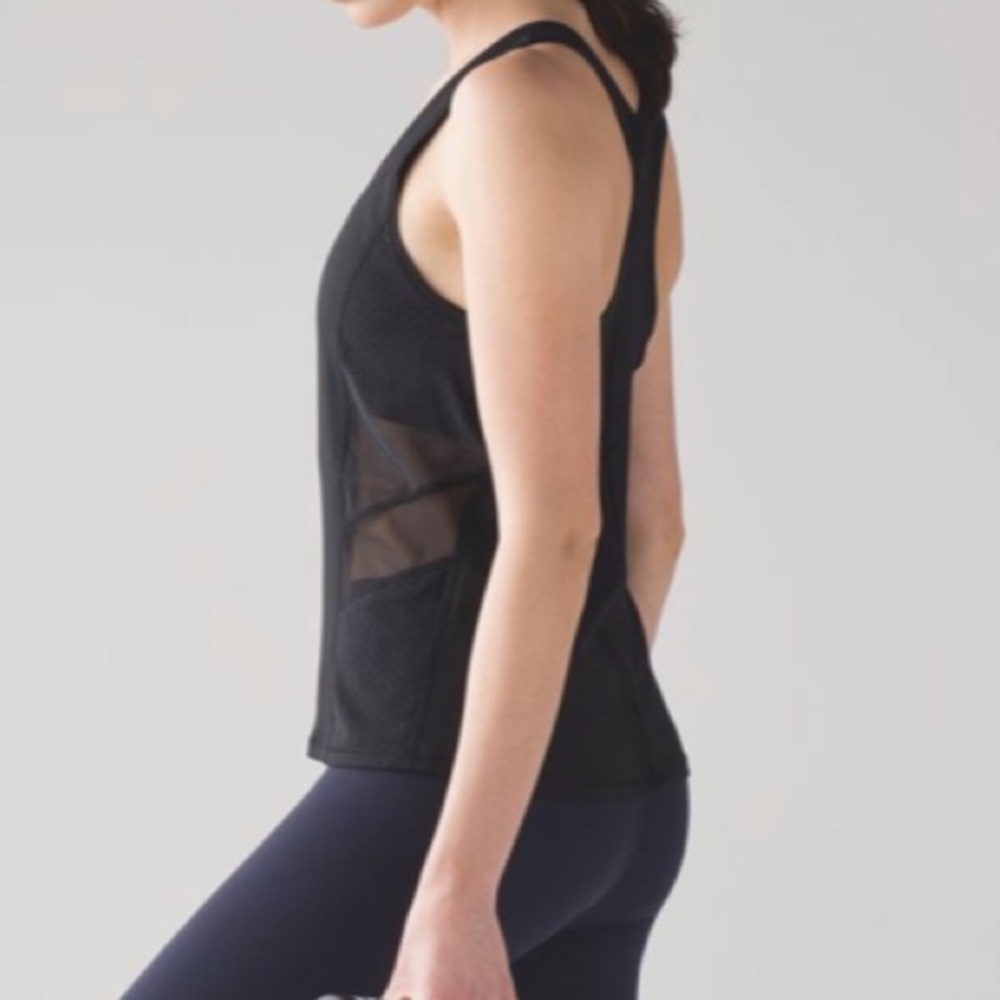 Lululemon Embodiment Racerback Mesh Side Tank - Picture 2 of 9